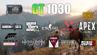 GT 1030 : Test in 12 Games in 2022 ft i3 10100F