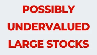 20 Possibly Undervalued Large Stocks