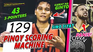 PINOY NA NAKAGAWA NG 129 POINTS SA ISANG BASKETBALL GAME! TINALO PA SI STEPHEN CURRY?