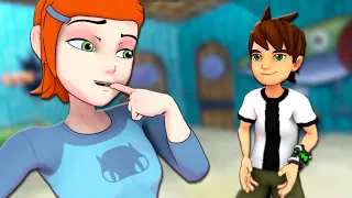 O B… do Ben é GIGANTE? | Ben e Gwen RESPONDEM no BEN 10 Vr