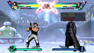 UMvC3 easy gcyoshi combo (Chris/Spencer) 1.1m + oki