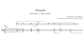 John Williams - Dracula (1979) - "Mina's Death" Condensed Score