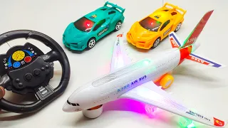 Rechargeable Airbus A38O and Radio Control Helicopter | 3D Lights Airbus A38O | airbus a38O | rc car