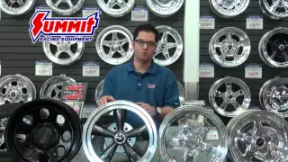 Aluminum Wheels - Steel Wheels - Billet Wheels - Wheel Construction - Summit Racing Quick Flicks