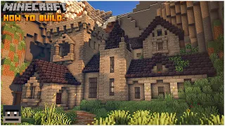 Minecraft: Dwarven Mountainside Castle Tutorial!