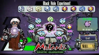 RECIPE Black Hole Experiment - Mutants Genetic Gladiators