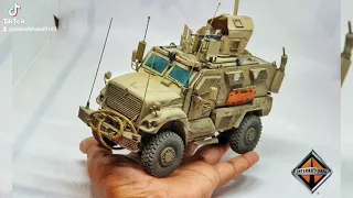 Model Kit maxxpro mrap  m1224 Scale 1.35