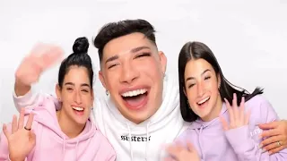 D'Amelio Sisters tolerate James Charles for 4 minutes straight