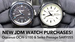 New JDM Watch Purchases! Oceanus S100 & Presage SARY055
