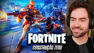 Fortnite, mas SEM construção, só na TROCAÇÃO! #FNTrocação #Publi