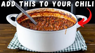 My Secret To Making The Best Homemade Chili