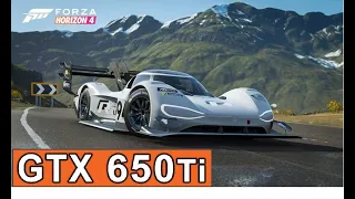 Forza Horizon 4 Gameplay | 1366p GTX 650ti 1GB I3 3220