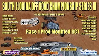 South Florida Off Road Championship Series VI Race 1-  Pro4 Mod SCT A Main