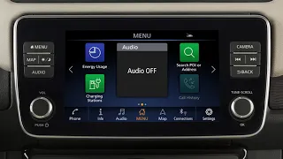 2022 Nissan LEAF - Control Panel and Touch Screen Overview