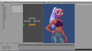 Live2D model in Unity