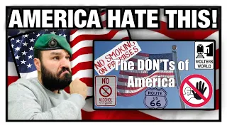 British Marine Reacts To The DON'Ts of Visiting The USA