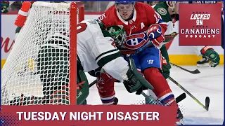 Montreal Canadiens lose to Minnesota Wild after being sunk by their own special teams, Guhle injured