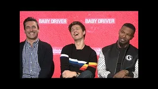Jamie Fox & Ansel Elgort Funny Moments!🔥😂 #LOWI