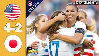 USA vs Japan 4 - 2 All Goals & Extended Highlights | 2018 Tournament of Nations