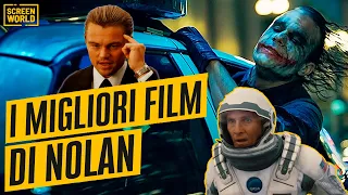 I migliori film di Christopher Nolan (secondo voi)