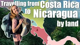 Travelling from Costa Rica to Nicaragua | How to get from La Fortuna to Ometepe by bus | Solo travel