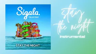 Sigala, Talia Mar - Stay The Night (Instrumental)