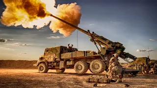 Finally! New CAESAR 155mm Howitzer Destroys Russians In Ukraine
