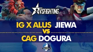 iG X ALUS Jiewa (Akuma) VS CAG Dogura (M. Bison) - VSFighting Pools - CPT 2019