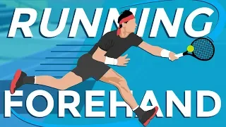 How to Hit a RUNNING Forehand - Tennis Footwork On The Run (+ADVANCED Drills)