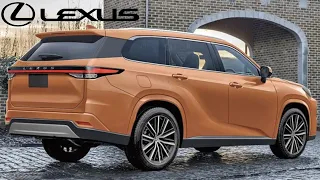 All-New 2024 Lexus TX: The 8-Seater Masterpiece