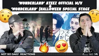 NSD REACT | ATEEZ 'WONDERLAND' Official MV & Halloween Special Stage  Performance