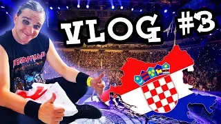 MIKI MAIDEN VLOG#3 - Zagreb Croatia - Iron Maiden - 24.7.2018