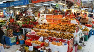 Or Tor Kor Market Bangkok 2020 | Walk around The Best Fresh Market [4K 60fps]