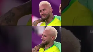 Neymar chora muito após brasil perde pra Croácia nos pênaltis