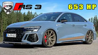 653HP AUDI RS3 MTM 8Y // REVIEW on AUTOBAHN