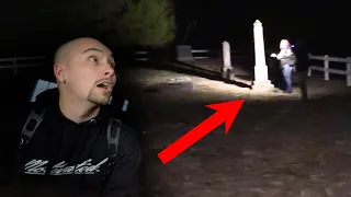 ENCOUNTER WITH PERSON INSIDE THE HAUNTED POCOMOKE FOREST AT NIGHT