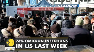 The Omicron variant has spurred a new wave of infections in the US | Omicron dominant now | WION