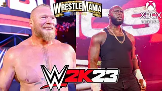 WWE 2K23: WrestleMania 39 | Brock Lesnar vs Omos