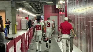 Bucs WR Antonio Brown After The Win Against The Dolphins