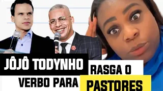 Jojô Todynho rasga o verbo pros pastores Elizeu Rodrigues e Júnior Trovão