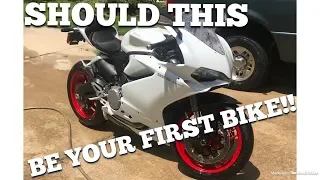 DUCATI PANIGALE AS A FIRST BIKE??