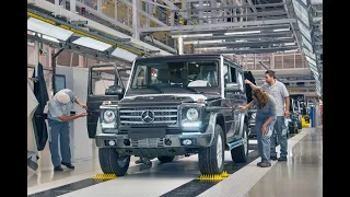 Mercedes G-Class Production in Austria.How  Mercedes Manufacturig Plant looks