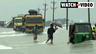 Bangladesh floods leave millions stranded