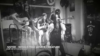 Sister - Would You Love A Creature ( Live In Stockholm )