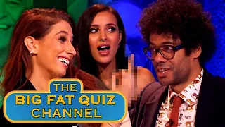 Richard Ayoade Plays 'Rabbit' For Maya Jama & Stacey Solomon | Big Fat Quiz of 2020