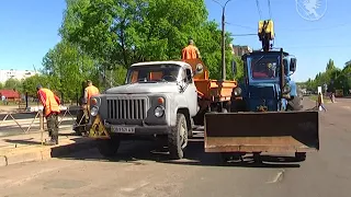 Ремонт дороги на Рокоссовського| Телеканал Новий Чернігів