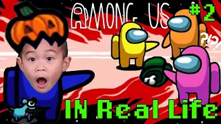 Among Us Imposter IN REAL LIFE!! INSIDE THE GAME (Imposter IQ 9,999,999% Part 2)