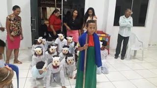 ERAM CEM OVELHAS - apresentação infantil - Ozéias de Paula