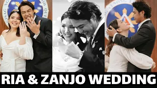 WEDDING Kasal nina Zanjo Marudo at Ria Atayde IKINASAL NA!