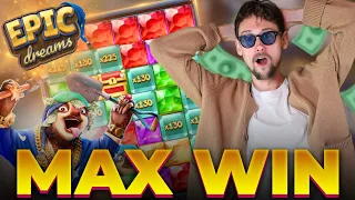 FIRST MAX WIN ON EPIC DREAMS - INSANE WIN - WITH CASINODADDY 🦥🎉